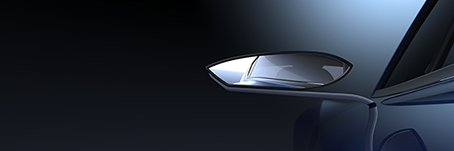 Specchietto di auto renderizzato con CATIA e una scheda grafica Quadro Specchietto di auto renderizzato con CATIA e una scheda grafica Quadro