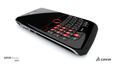 Progetto di cellulare renderizzato con CATIA e una scheda grafica Quadro Progetto di cellulare renderizzato con CATIA e una scheda grafica Quadro