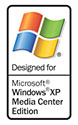 Designed for Microsoft Windows XP Media Center Edition