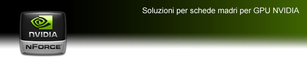 Soluzioni per schede madri per GPU NVIDIA
