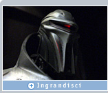 Zoic ha utilizzato le soluzioni grafiche NVIDIA Quadro FX in Battlestar Galactica per creare personaggi che sono una fusione di elementi reali e in CG, quali questo bieco androide Cylon.