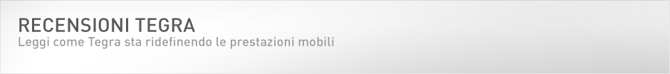 Recensioni Tegra