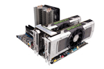 Con due GeForce GTX 690 installate nel PC in Quad SLI mode, i giocatori possono sfruttare la potenza di 4 GPU, che lavorano all'unisono. Il risultato in termini di performance non è semplicemente di questo mondo. Con due GeForce GTX 690 installate nel PC in Quad SLI mode, i giocatori possono sfruttare la potenza di 4 GPU, che lavorano all'unisono. Il risultato in termini di performance non è semplicemente di questo mondo.