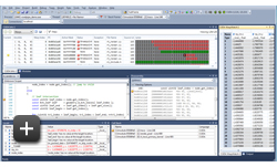 Schermata del debugger di Nsight Visual Studio Edition Schermata del debugger di Nsight Visual Studio Edition