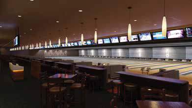 Brunswick Bowling. Immagine cortesemente offerta da Blue Marble 3D Brunswick Bowling. Immagine cortesemente offerta da Blue Marble 3D