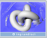 High-performance NVIDIA Quadro FX graphics renders photorealistic complex animations for objects, like this knotted shape, that move through fluids.