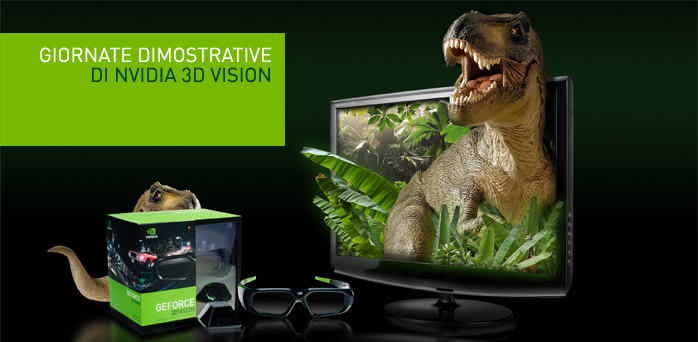 Giornate dimostrative di NVIDIA 3D Vision