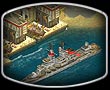 Rise of Nations presenta unità di terra, mare e aria. Questo è un bombardamento dell'età moderna.